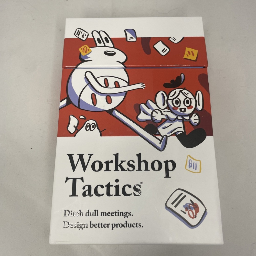 Pip Decks Workshop Tactics Official 56-Card Deck for Running Effective Workshops